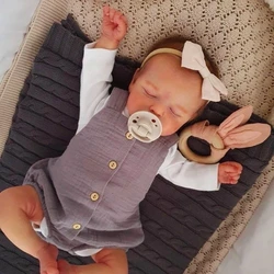 Muñeco reborn Rosalie realista 46cm para bebé