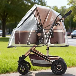 Cubierta universal para cochecito – Protector contra lluvia y viento