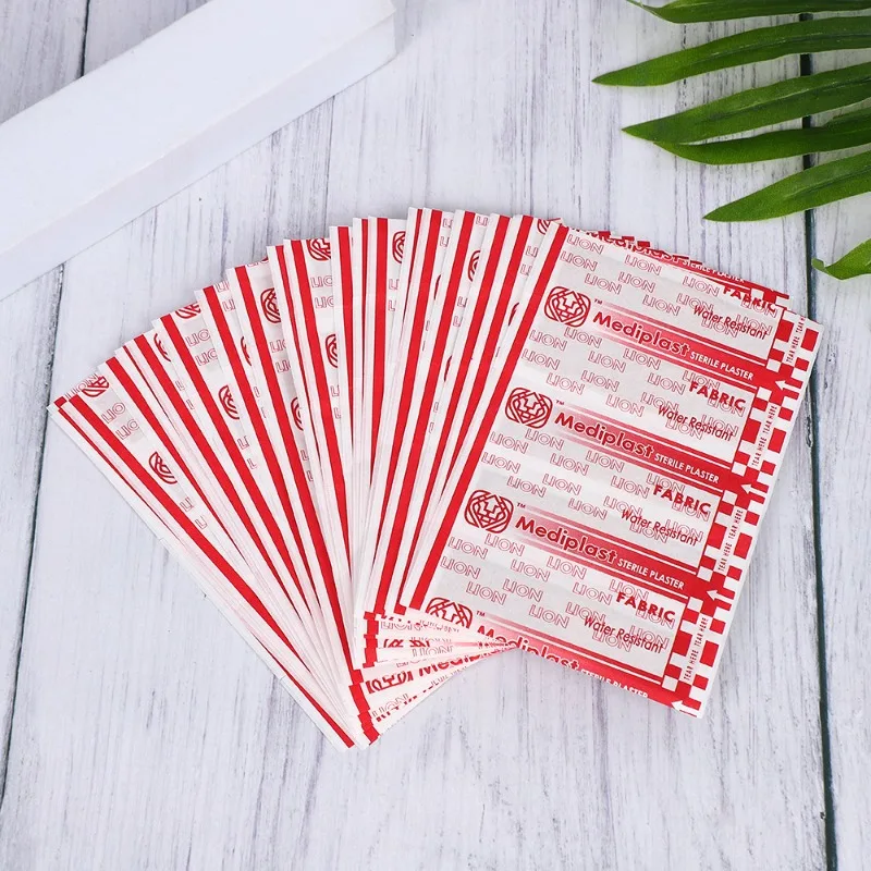 100 Uds tirita impermeable hemostasia vendajes adhesivos para bebés parches de yeso para heridas - imagen 5