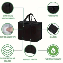 Bolsa isotérmica XL para alimentos – Mantiene temperatura horas