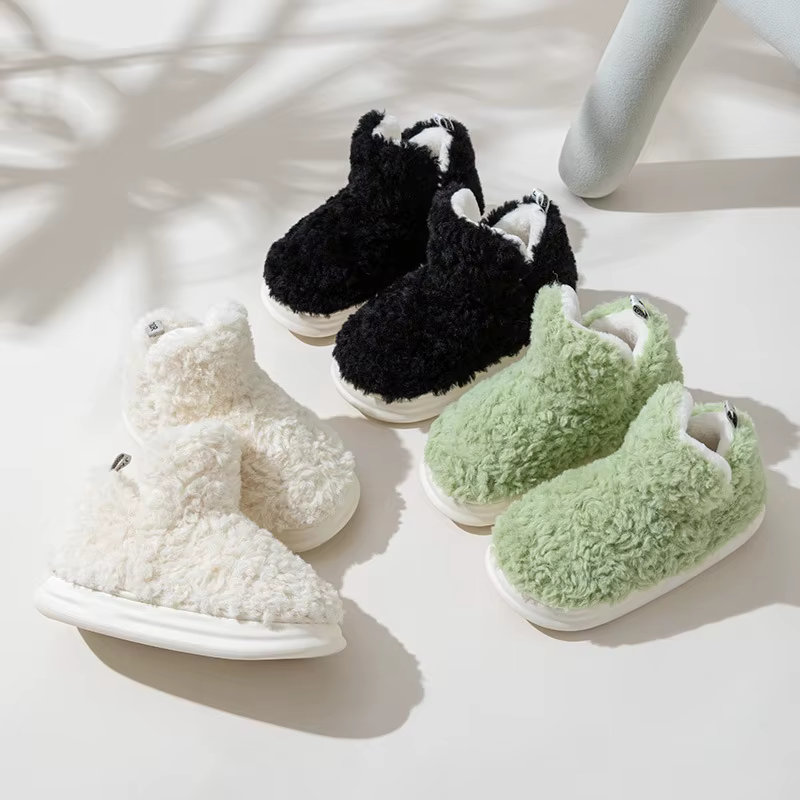 Zapatillas de invierno acolchadas para niñas – Piel sintética suave y suela gruesa - imagen 5