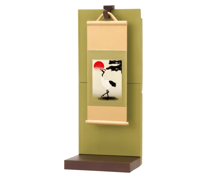 Crane hanging scroll