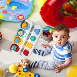 Juguete de escondite con animales para bebés – Estimulación temprana y motricidad