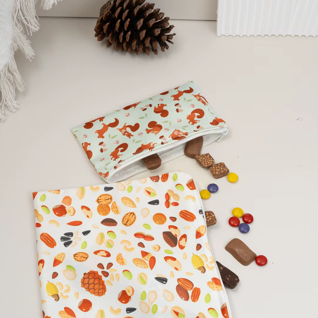Bolsa impermeable para snacks de bebé – Separación seco y húmedo - imagen 3
