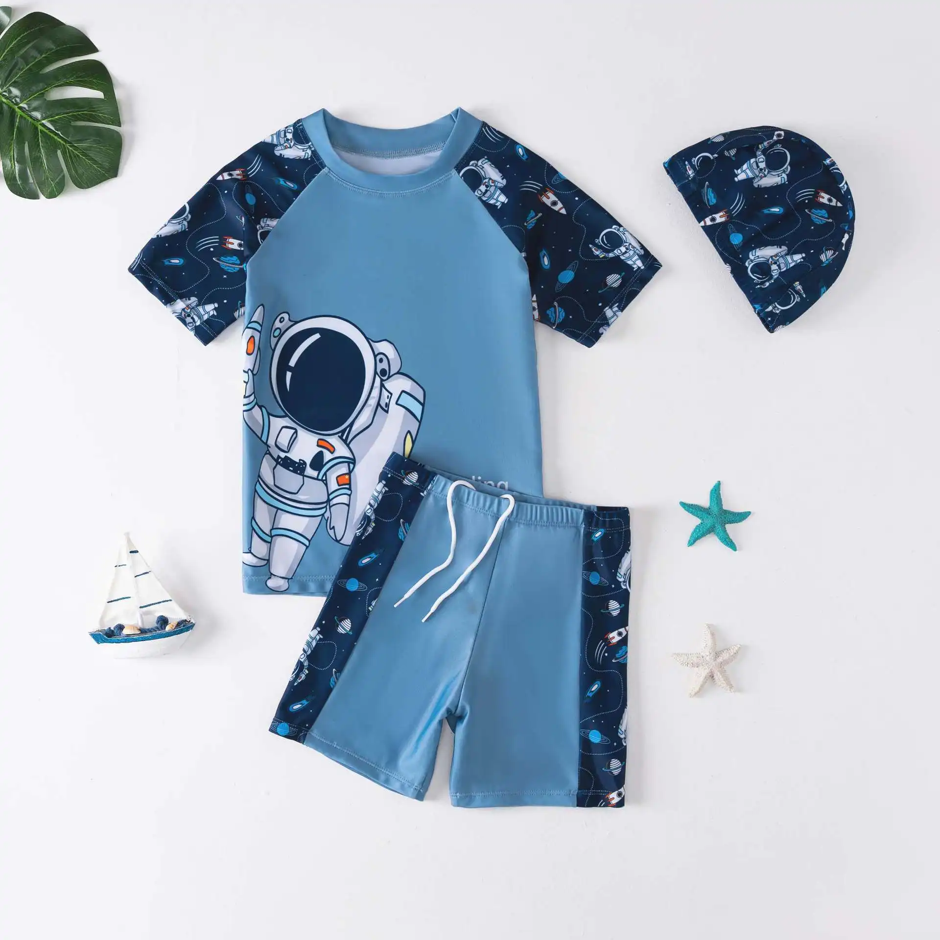 Traje de baño infantil de secado rápido – conjunto profesional - imagen 3