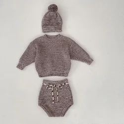 Conjunto bebé recién nacido: jersey y pantalón corto