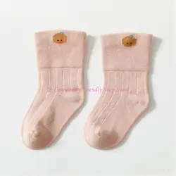 Calcetines bebé dibujos animados cálidos otoño para recién nacido