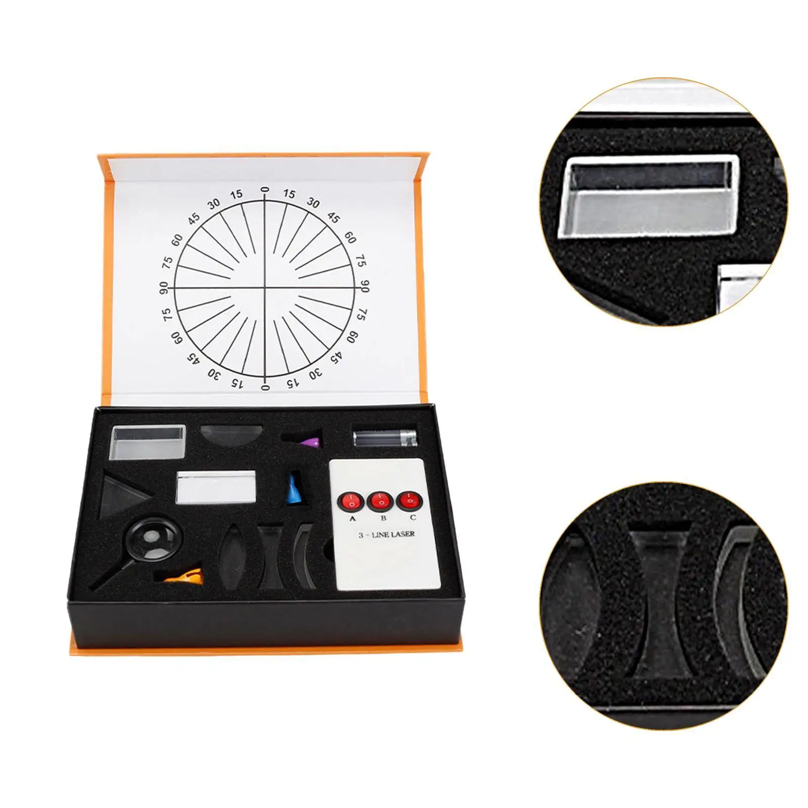 Modelo de reflexión y refracción de luz física para niños - imagen 5