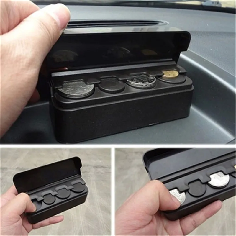 Organizador de monedas para coche con estuche euro y compartimentos - imagen 5