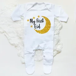 Babygrow primera Eid Ramadán para bebé manga larga