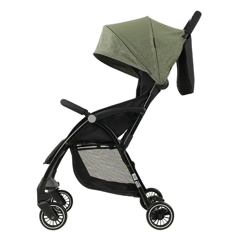 Cochecito de bebé Cochecito de cuatro ruedas ligero plegable sentado o reclinable - imagen 2