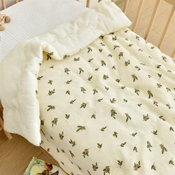Edredón muselina de algodón bebé - Manta infantil primavera/invierno