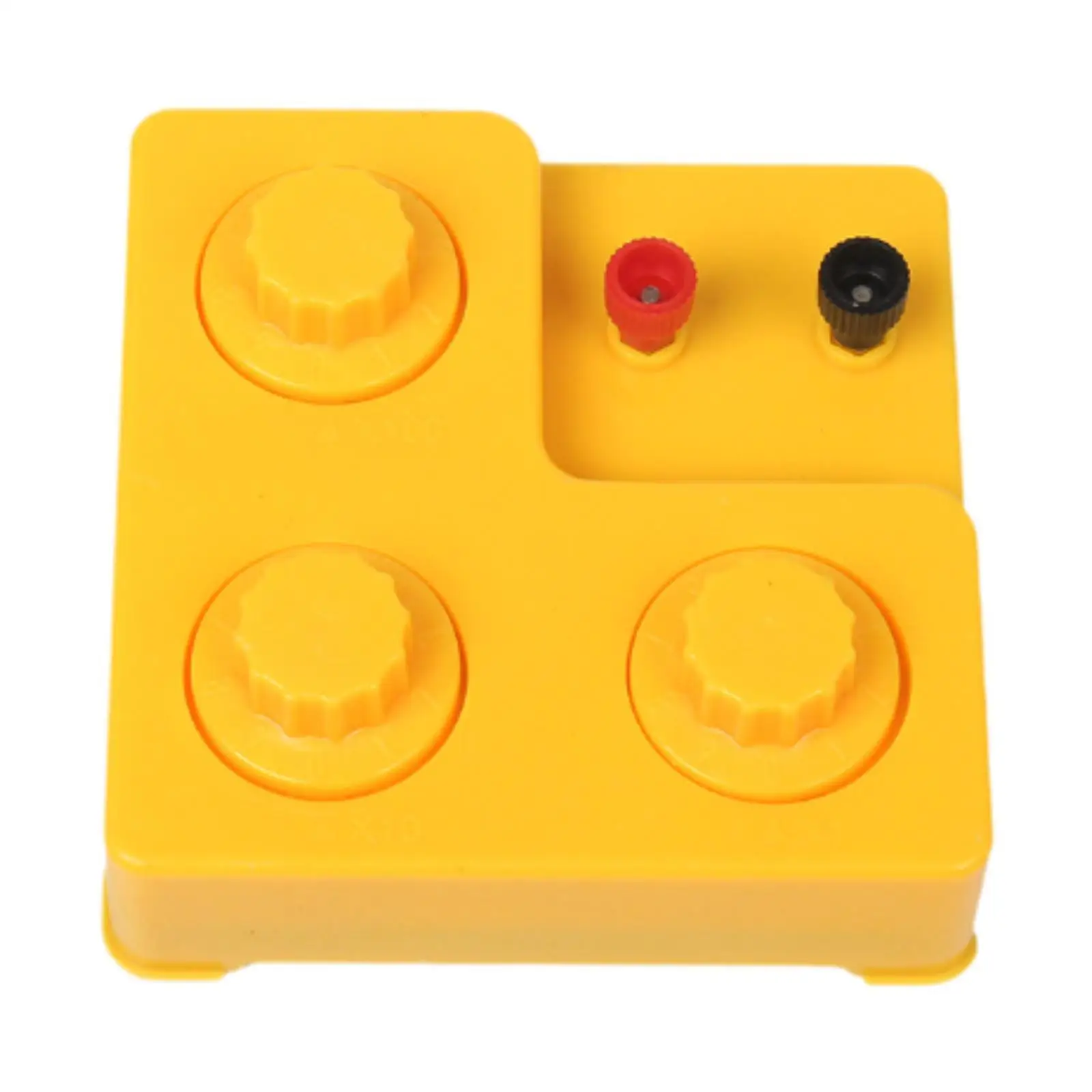 Project Labs Circuit Toy Resistance Substitution Decade Box for Birthday Gift DIY Projects Students Kids Experimental Equipment