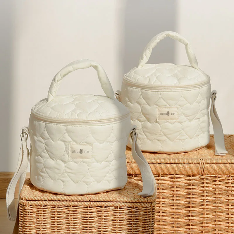 MILANCEL nueva bolsa para mamás, bonita bolsa de mensajero de amor, bolsa de pañales para bebés, bolsa de almacenamiento multifuncional