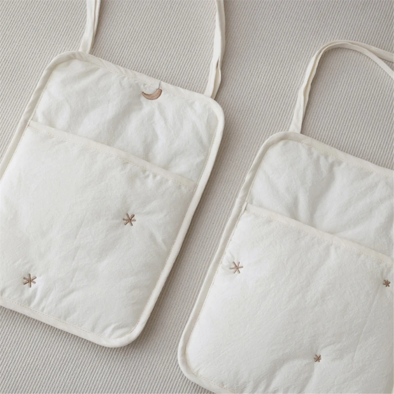 Práctica bolsa colgante para cama bebé, organizador colgante versátil para cama bebé, bolsa almacenamiento para guardar - imagen 2