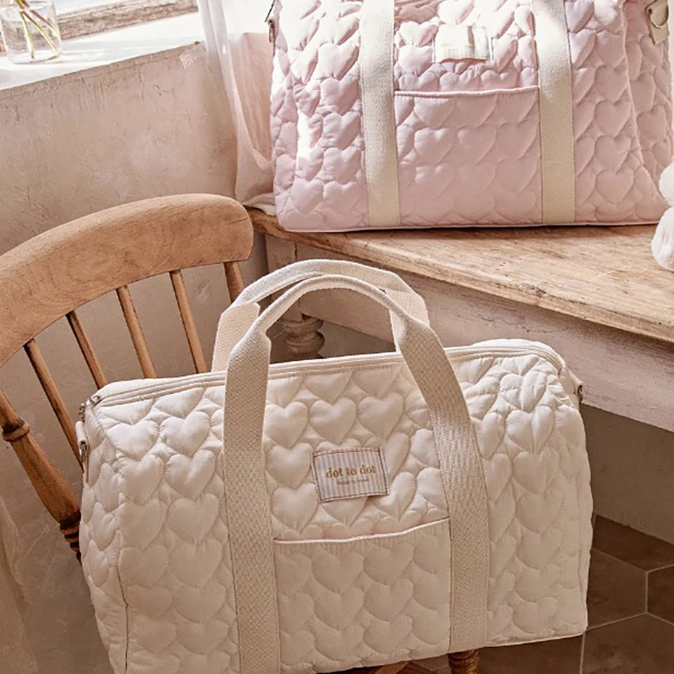 Bolsa de maternidad HOUSBAY en beige