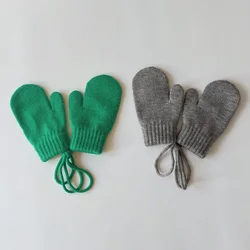 Guantes de lana color caramelo para bebé – Suaves y cálidos invierno