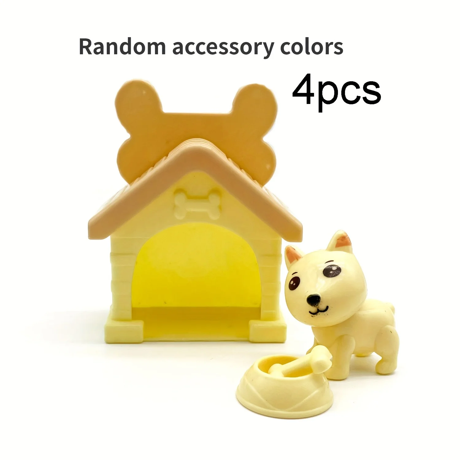 Juguete para juego de imitación, Mini mascotas a la moda, casa para perros y gatos, perrera, bañera para niños, casa de juego, accesorios de juguete, el mejor regalo para niños - imagen 4