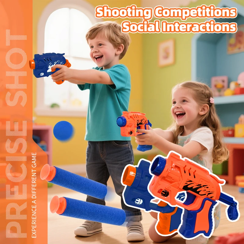 Pistola de balas suaves con ventosa – Juego seguro al aire libre - imagen 4