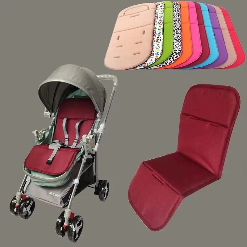 Cojín suave para asiento de cochecito de bebé, cojín para carrito de coche, silla alta, colchón para cochecito de niños, almohadilla suave, tamaños grandes - imagen 2