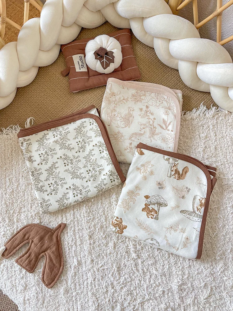 2 unids/pack manta para dormir para bebé, manta envolvente, ropa de cama para recién nacido, colcha de algodón, Toalla de baño para bebé, manta receptora de muselina de dibujos animados - imagen 3