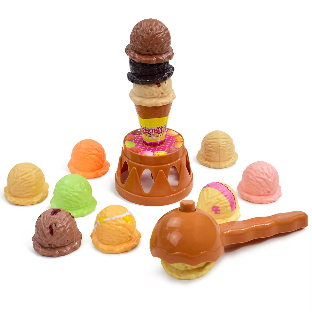 Juguete educativo de cocina helado apilable para bebé - imagen 5
