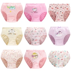 Braguitas de algodón para niñas con estampados infantiles suaves