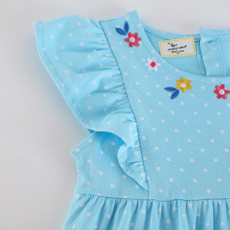 Vestido de princesa sirena con encaje bordado para niñas - imagen 4