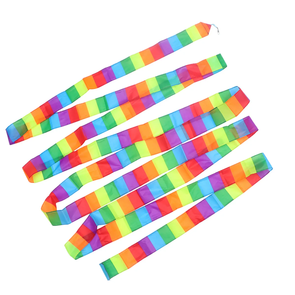 Accesorio para cometa resistente con cola de arcoíris de 15M para volar el viento al aire libre, mejora de movimiento colorida, adecuado para cometas grandes - imagen 5