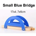 small blue bridge