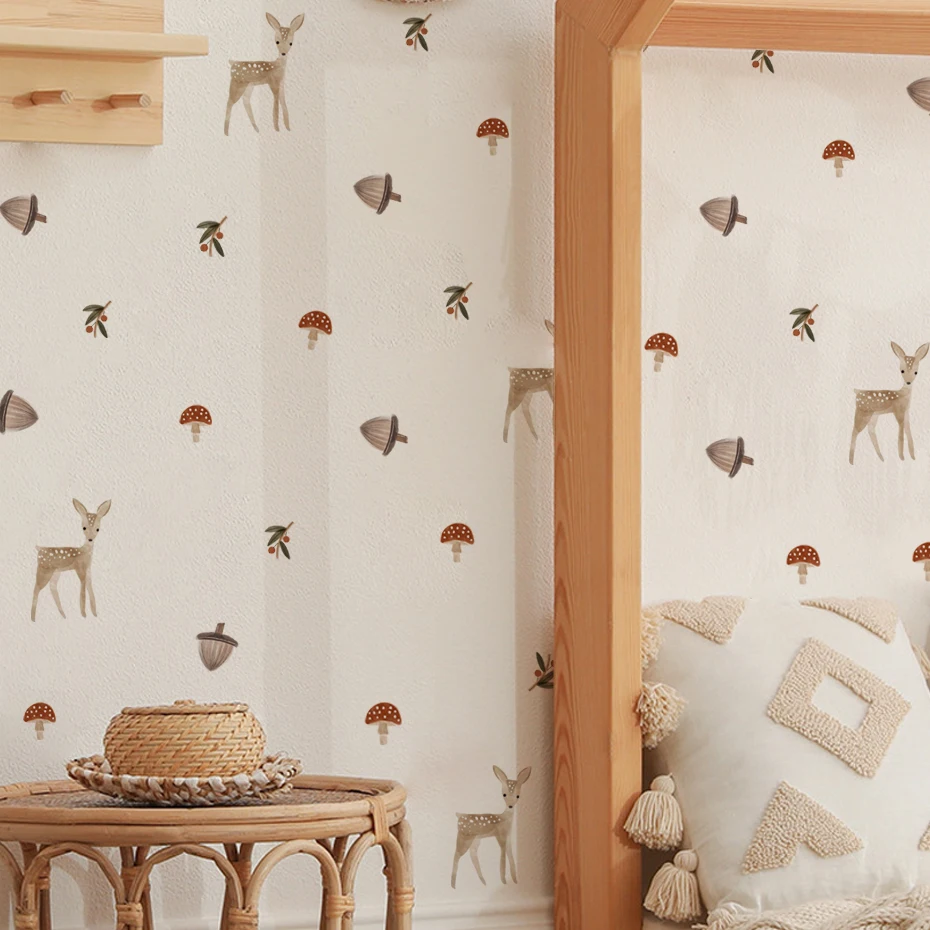 Pegatinas de pared ciervo bohemio para habitación infantil - imagen 2
