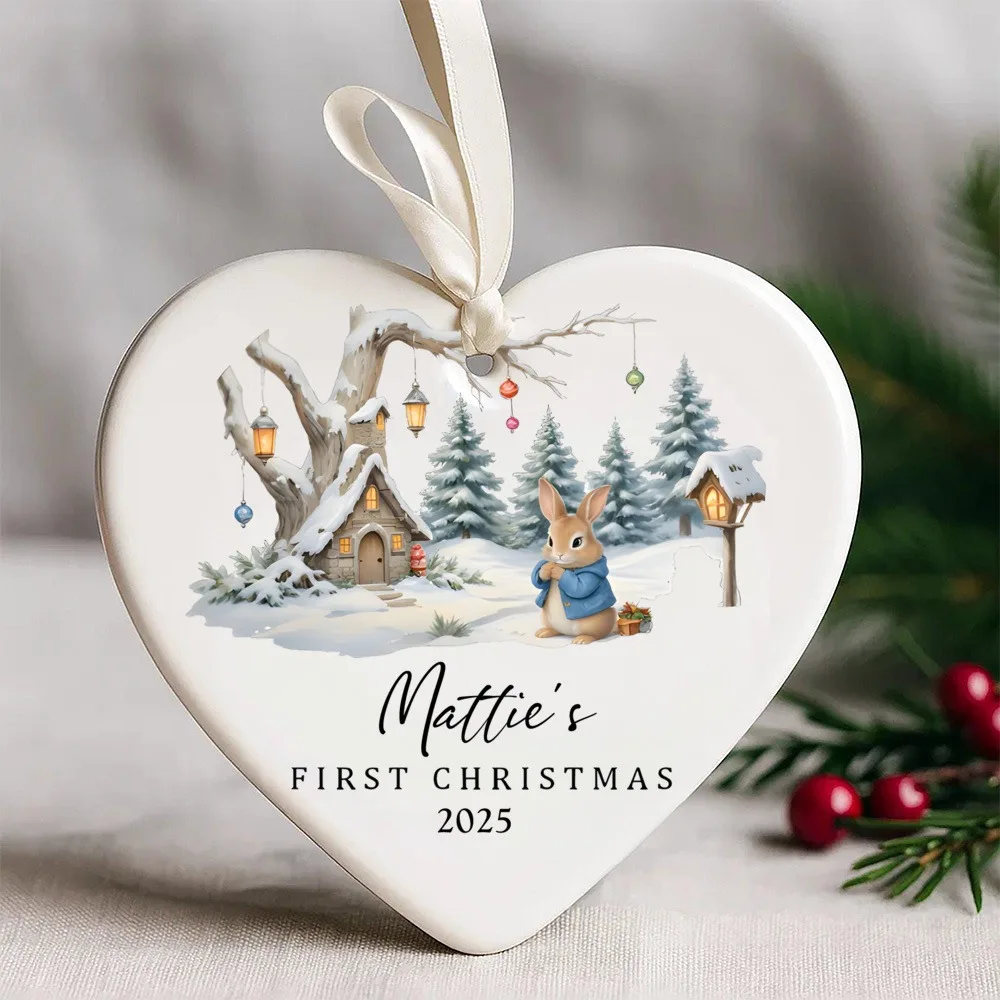 Adorno de Navidad personalizado para bebé - Regalo recién nacido - imagen 5