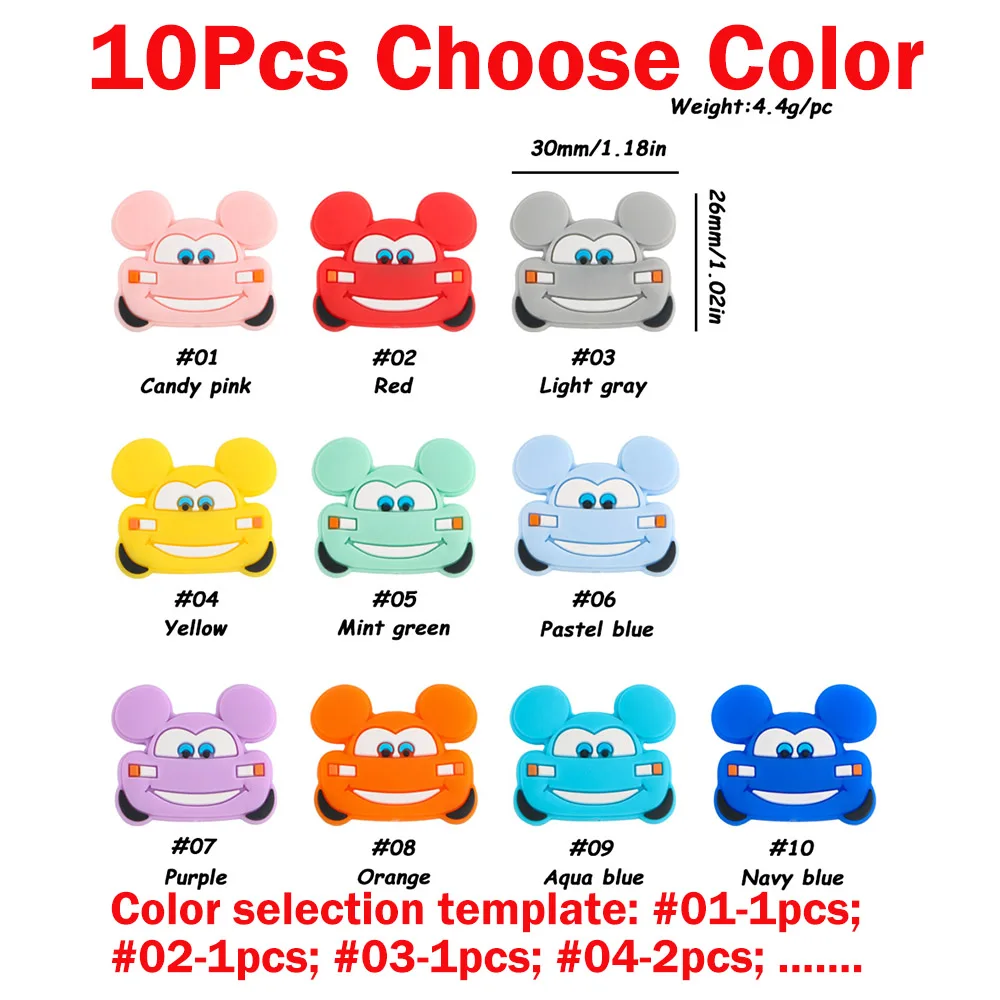 10pcs Choose color