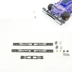 Tamiya-Rodillo frontal deslizante para coche de carreras tamiya Mini 4WD, piezas de resorte, letras delanteras, 1 Juego