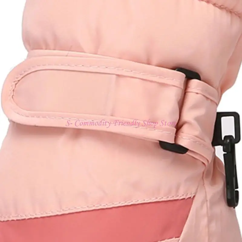 85ae Guantes invierno antideslizos Guantes acanalados Guantes diseñados Mittanes para niños. - imagen 3