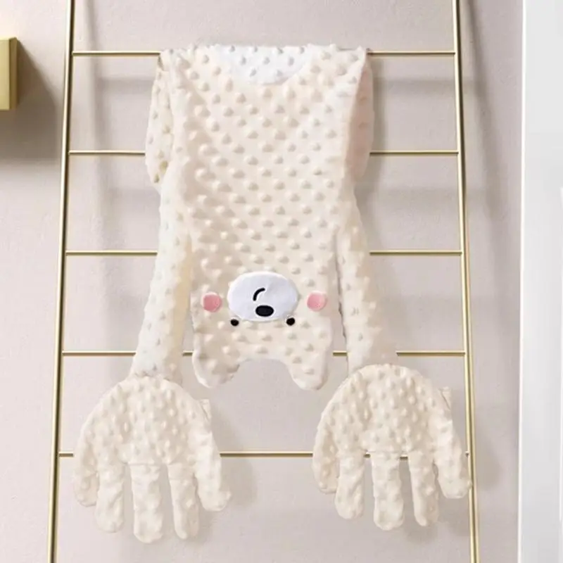 Almohada calmante de ayuda para dormir para bebés, palmas calmantes, ayuda para dormir para bebés de dibujos animados, Control remoto calmante, palmas de mano para niños pequeños - imagen 4