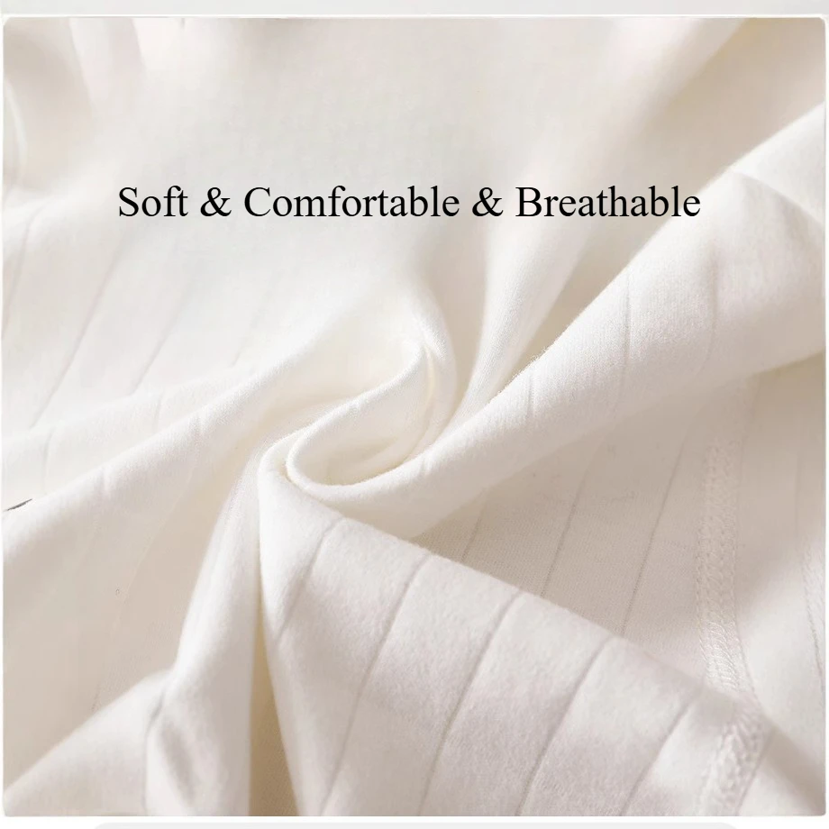 Somenine 소년 소녀 베이비 Onesies 의류 사계절을위한 순수 코튼 unisex 베이비 긴 소매 rompers 1-3-6-9m - imagen 2