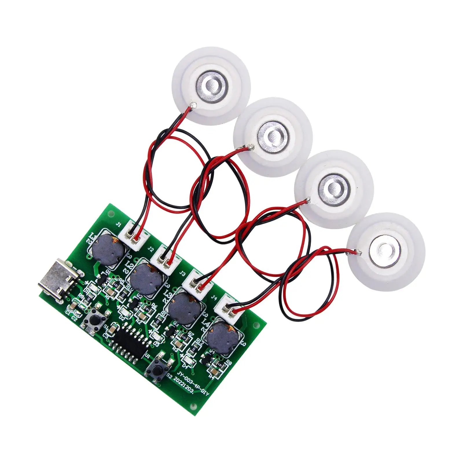 Humidifier Control Board Atomization Disc Widely Used Rated Voltage DC 5V Rated Current 300MA Simple to Use Humidifier Module