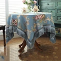 flower mirror blue