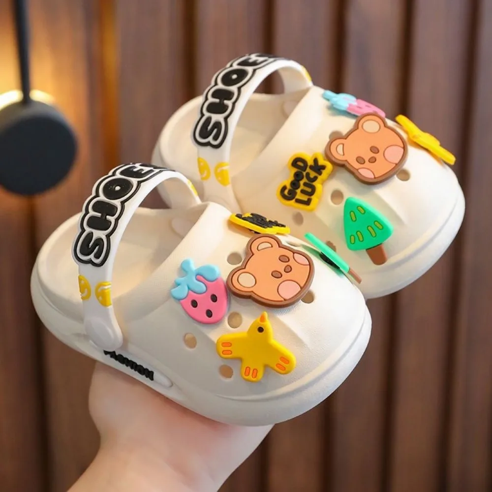 Sandalias antideslizantes de EVA para niños con diseño oso - imagen 2