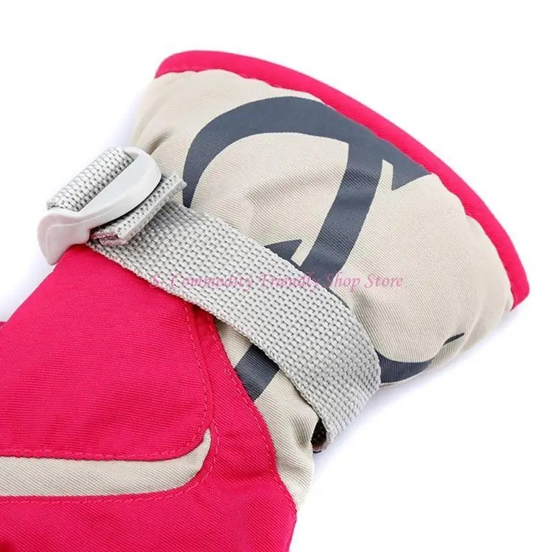 Guantes de invierno impermeables transpirables para niños y niñas - imagen 2