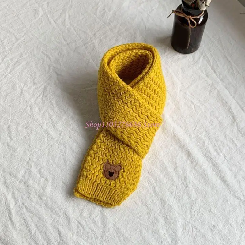 Bufanda cuello R6FD chicas calientes para niñas cuello cubierta cuello a prueba viento - imagen 2