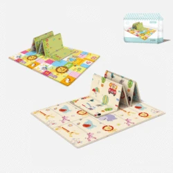Alfombrilla impermeable para bebé, estera gruesa para gatear, almohadilla plegable para interiores y exteriores, alfombra plegable para el hogar, juguetes para niños