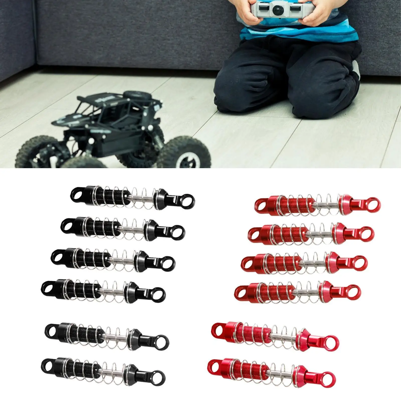 Amortiguador RC, actualización robusta para coche modelo MN78 MN82 MN99S MN168 1:12 RC