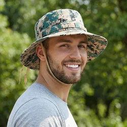 Sombrero de camuflaje para niños transpirable y ligero