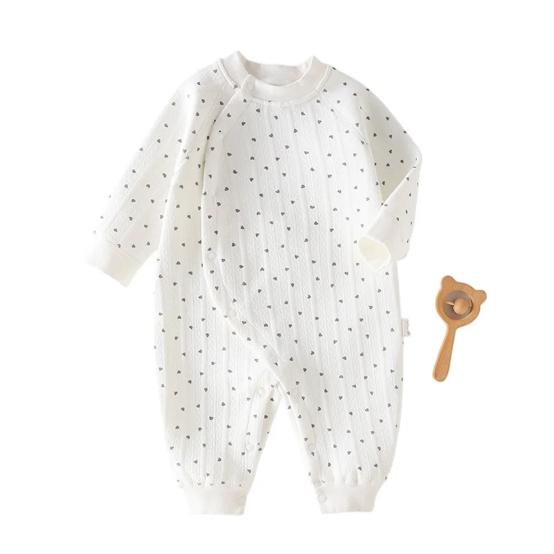 Mono de punto suave de algodón para bebé unisex – Cómodo y cálido - imagen 2