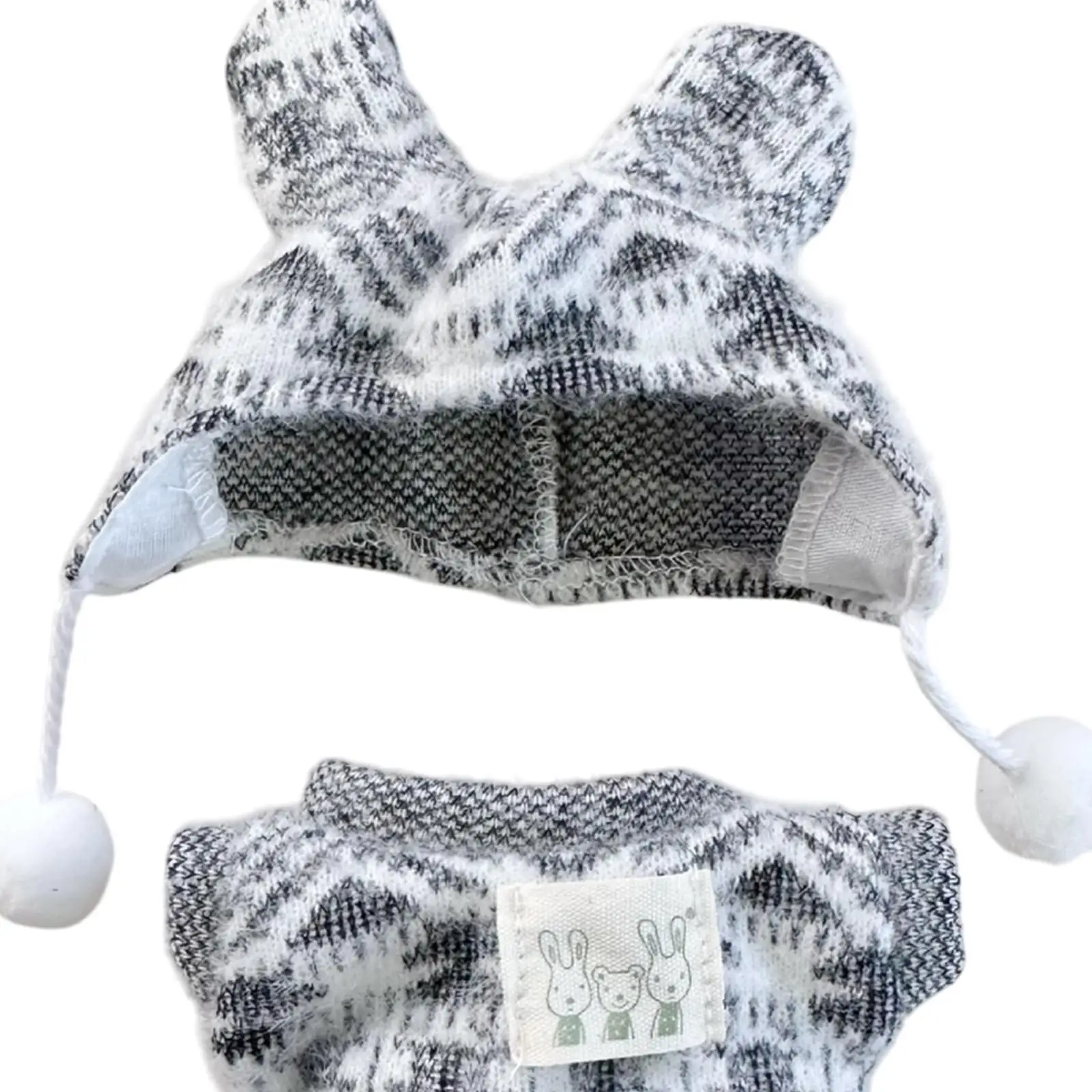 Doll Sweater Comfortable Pendant Doll Detachable Doll Clothing for 15cm Doll