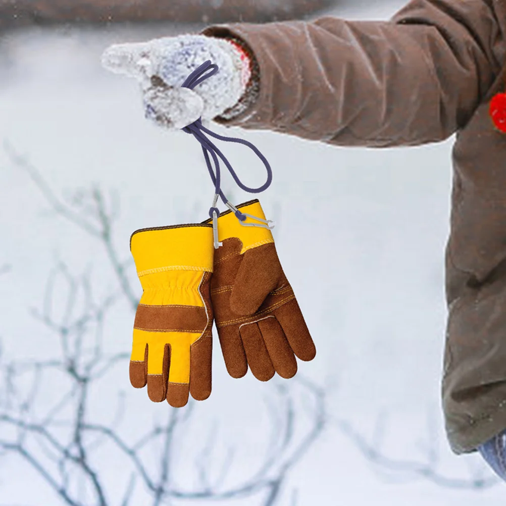 Cordón para guantes para niños, correas para guantes de nailon, cuerda antipérdida para niños, soporte para manoplas de invierno, Clips multifunción portátiles, 3 uds. - imagen 4