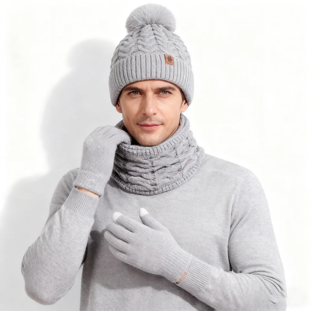 Conjuntos de Bufanda, Gorro y Guantes