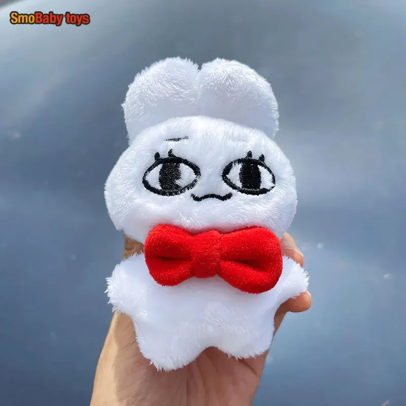Llavero de peluche conejo rosa – Suave y blandito para niños - imagen 2